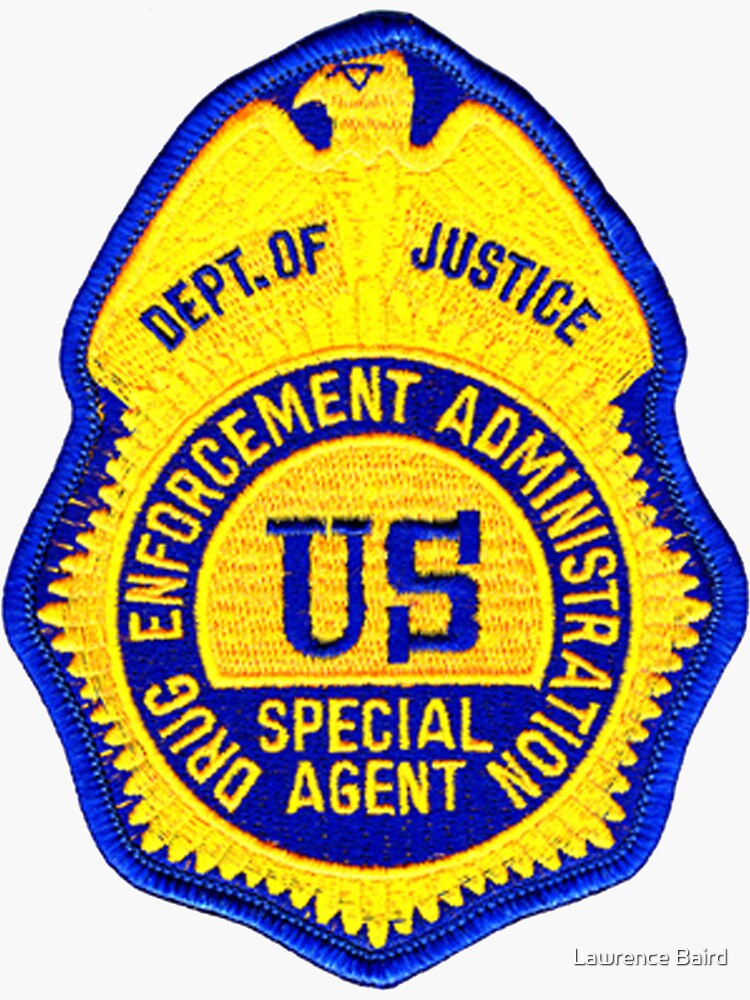 dea-special-agent-sticker-for-sale-by-lawrencebaird-redbubble