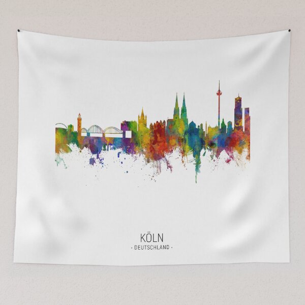 Item preview, Cologne Germany Skyline designed and sold by ArtPrints.