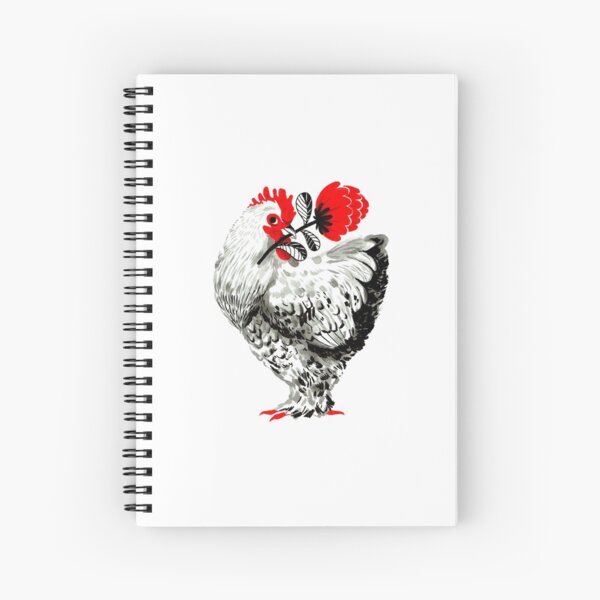Cochin Hen Spiral Notebook
