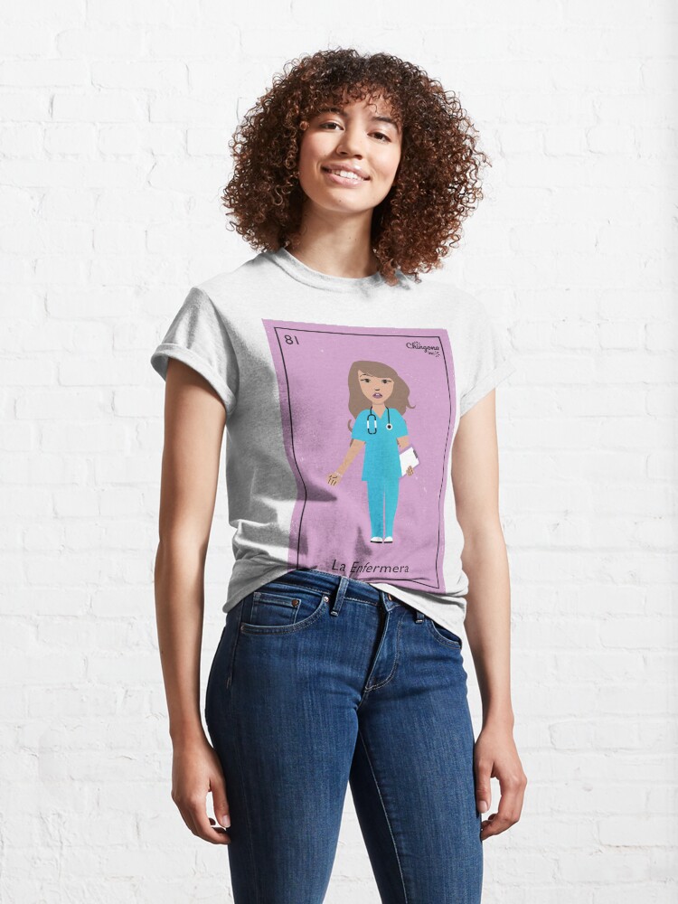 Alternate view of La Enfermera #2 Classic T-Shirt