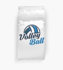 Volleyball Volley Ball Beach Duvet Cover