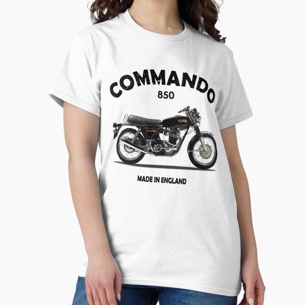 Aperçu de l'œuvre Moto Classique Commando 850 créée et vendue par rogue-design.