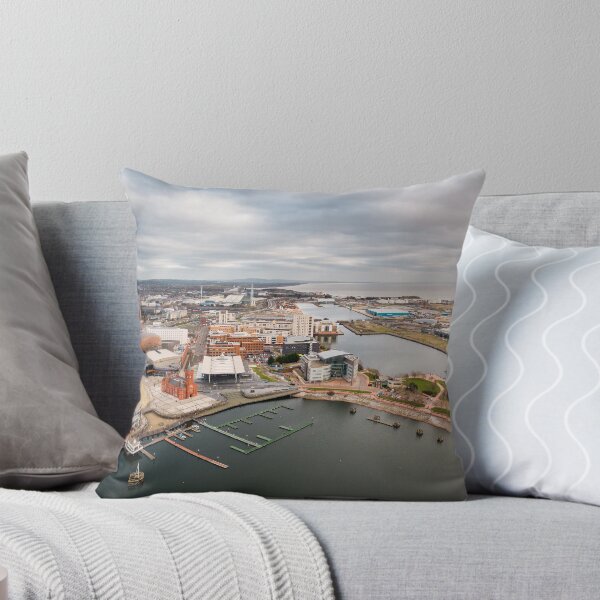 Item preview, Aerial view of Cardiff Bay designed and sold by stevednp3.