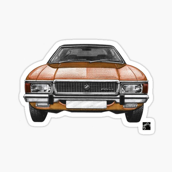 Item preview, Geo3Doodles Mk1 Granada Ghia Doodle designed and sold by Geo3doodles.