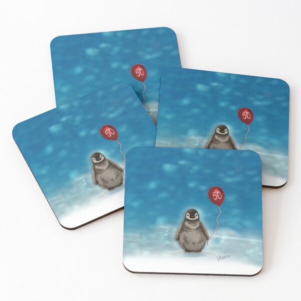 Item preview, 50th Birthday Penguin designed and sold by Leah Amir.