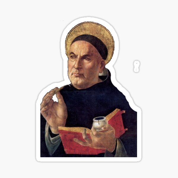 Thomas Aquinas Sticker