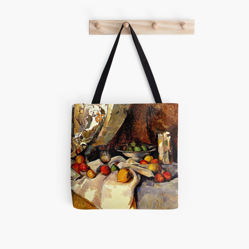 Messenger Bag Still life pitcher and fruit on a table By Paul Cezanne Laptop Bag Shoulder Bag Messenger Bag Still life pitcher and fruit on a table By Paul Cezanne Laptop Bag Shoulder Bag