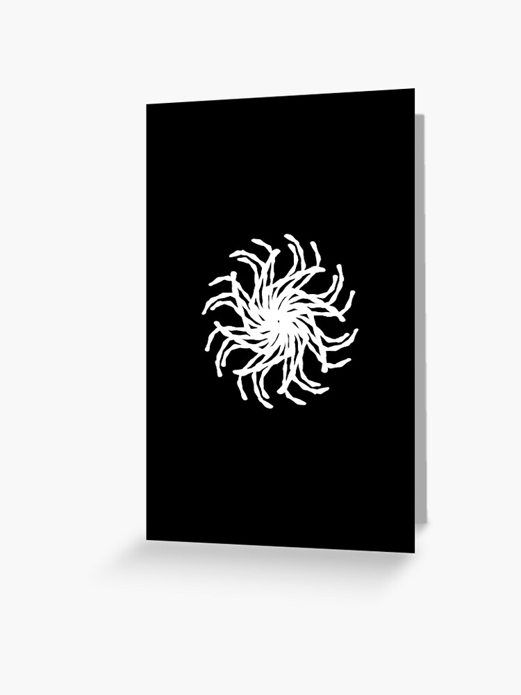 Pattern Cryptic Spren 2 White Greeting Card By Chrothon Redbubble