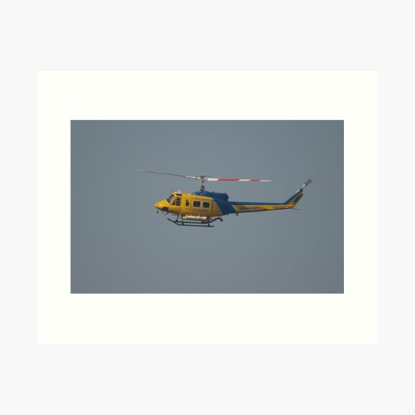Ventura Helicopter 6 July 11, 2009 Art Print