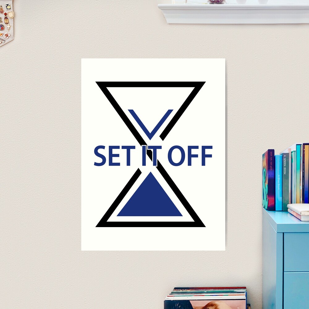 Set It Off Midnight Logo Metal Print for Sale by Pandurz