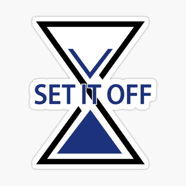 SET IT OFF Midnight | Cinematics Ltd Ed RARE 2 Stickers Lot +BONUS Punk  Stickers