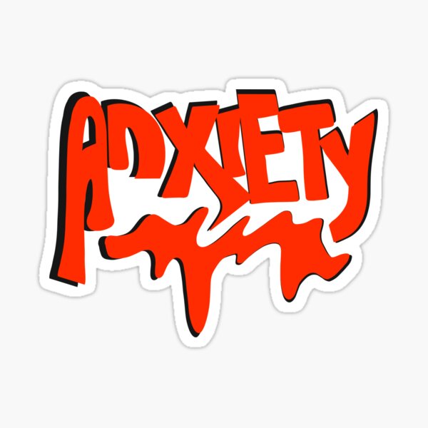 Anxiety Sticker