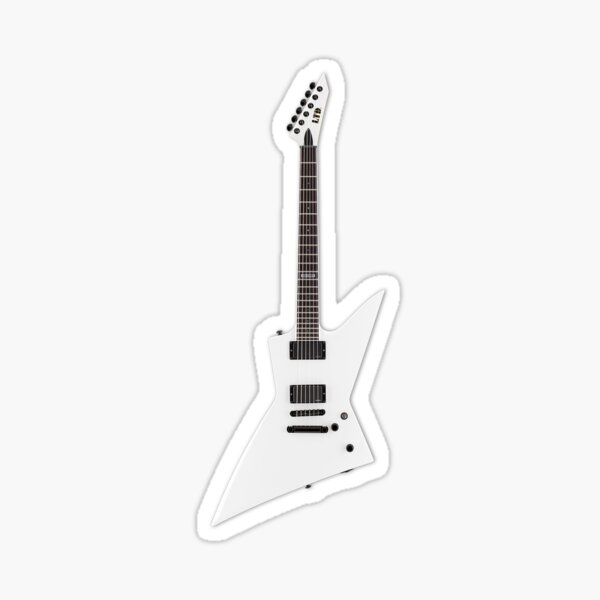 "James Hetfield Metallica Explorer Guitar" Sticker by ...