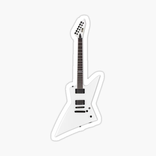 James Hetfield Metallica Explorer Gitarre Sticker
