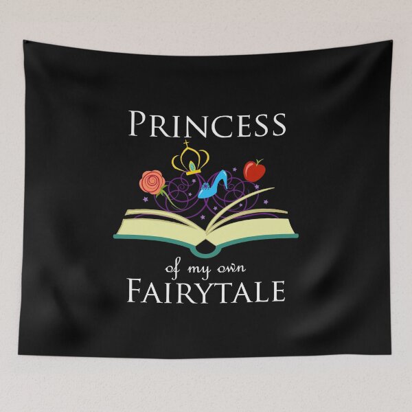 Item preview, Princess of my own fairy tale | bookrebels | dreams | reading | books | book lover designed and sold by Bookrebels.