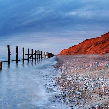 Artwork thumbnail, Cliffs on Fire, West Runton by Simon Bowen