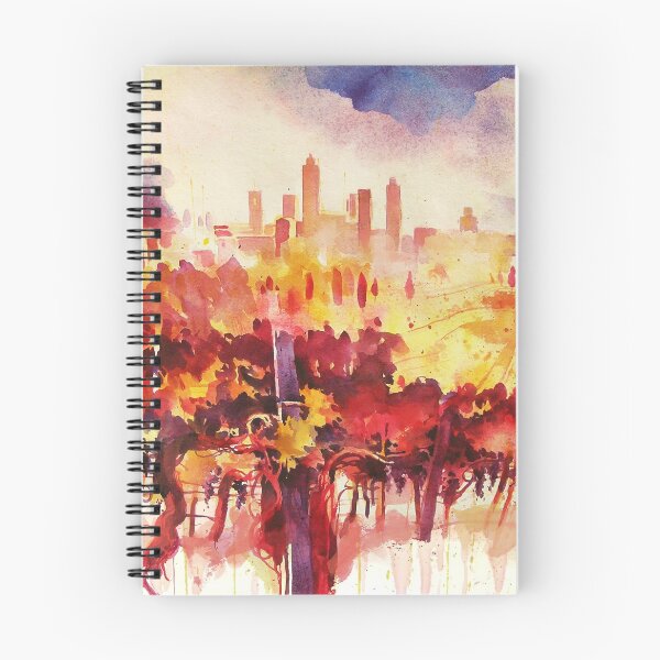 Item preview, San Gimignano vineyards designed and sold by Alessandro Andreuccetti.
