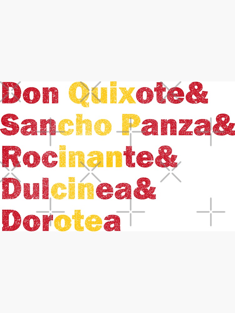 Don Quixote - Characters by PrintablesP