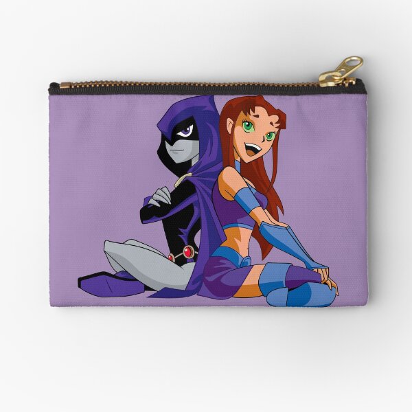 raven & starfire Zipper Pouch