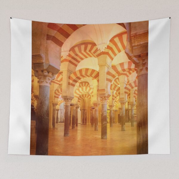 Item preview, Mezquita Interior Cordoba Spain Vintage designed and sold by PhotoArt by Joan Carroll.