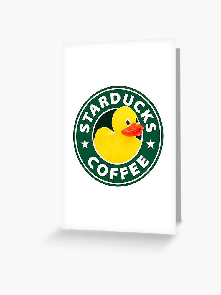 Starducks Coffee Greeting Card By Enekos Redbubble