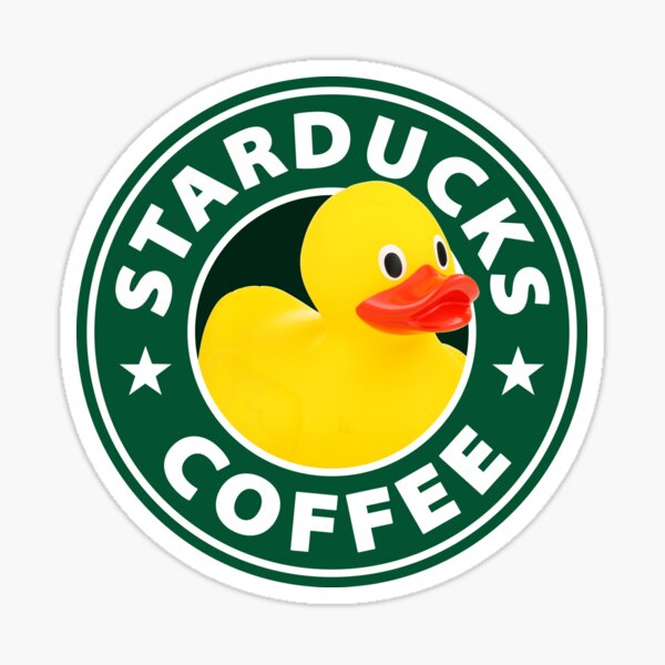 Starducks Coffee Sticker