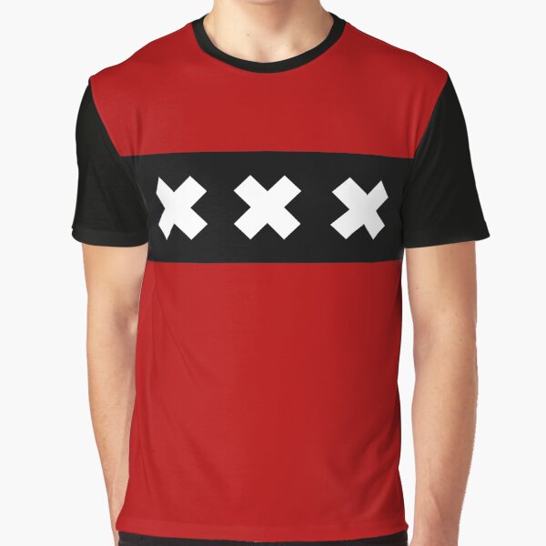 Item preview, Amsterdam city flag symbol designed and sold by tony4urban.