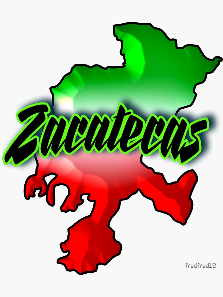 "Zacatecas State" Sticker for Sale by fredfred18 Redbubble