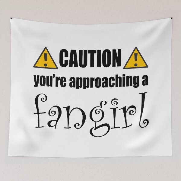 Item preview, Caution you're approaching a fangirl designed and sold by AlexVR.