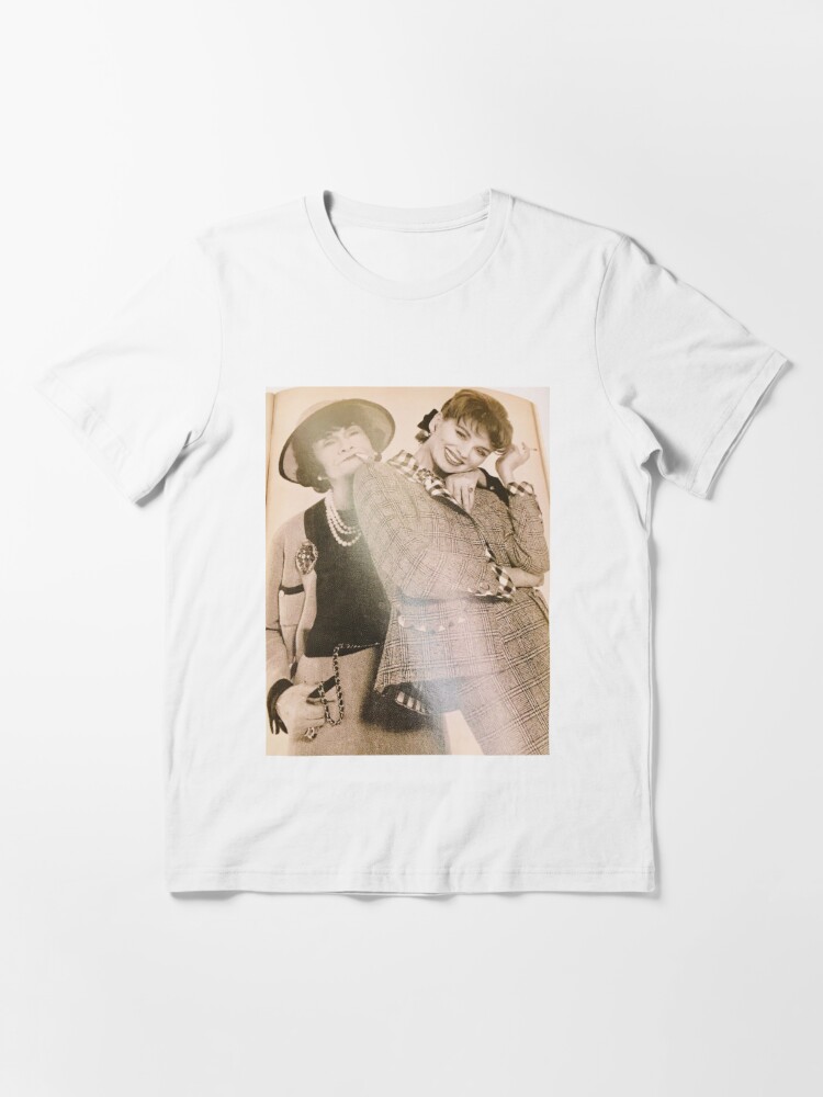 Coco Chanel and Suzy Parker Essential T-Shirt for Sale by Jenniferkate72