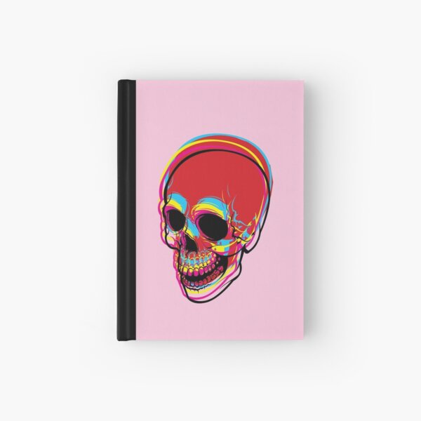 INSIDE OF ME THERE IS A CMYK SKULL FOR PRINT Hardcover Journal
