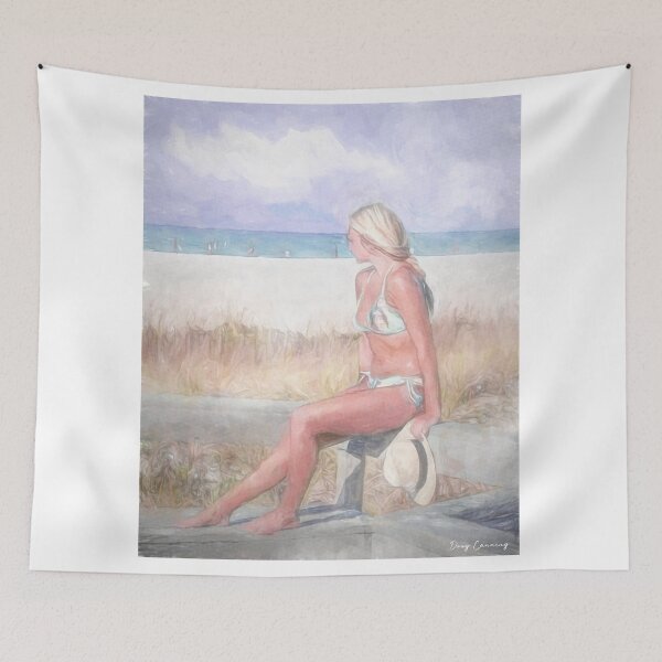Item preview, Girl at Beach designed and sold by Doug's Landing.