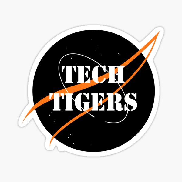 TechTigers DeepSpace Logo Variation Sticker