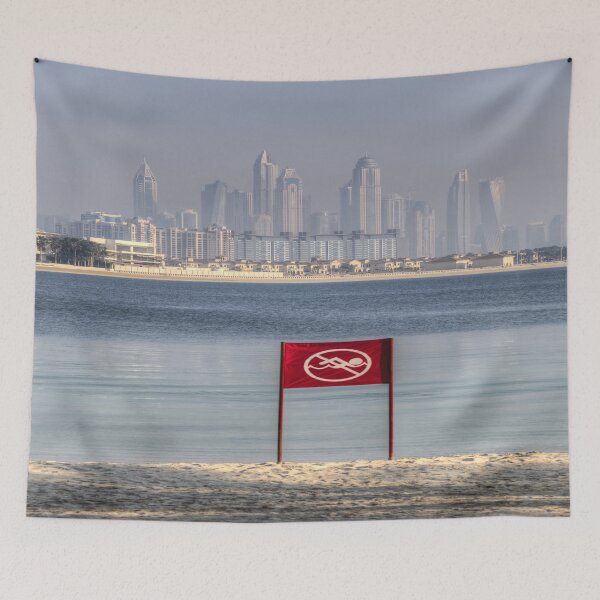Item preview, Dubai No Swimming Sign designed and sold by bejacs.