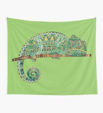 CHAMELEON - Adult Colouring | COLOURING - ARTWORKS Wall Tapestry
