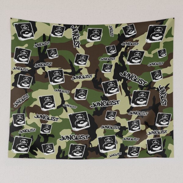 Item preview, Junglist-MultiBoomboxCamo designed and sold by Klaus Bremner (Autotelic Art).