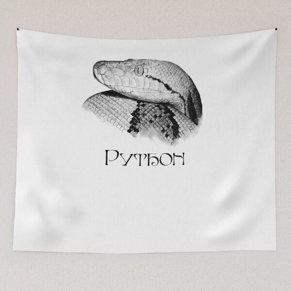 Artikelvorschau, Python - Schlange - Python Shirt - Python Shirt - Python Malerei - Python Zeichnung - Schlange Geschenk - Schlange Liebhaber - Python Geschenk entworfen und verkauft von Galvanized.