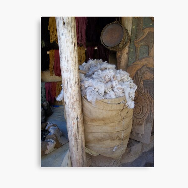 Bag of Wool Canvas Print