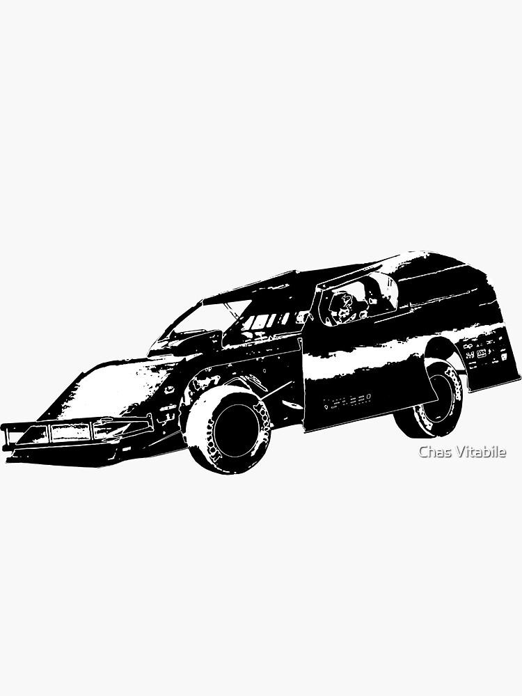 "DIRTcar Modified" Sticker for Sale by chasvit088 | Redbubble