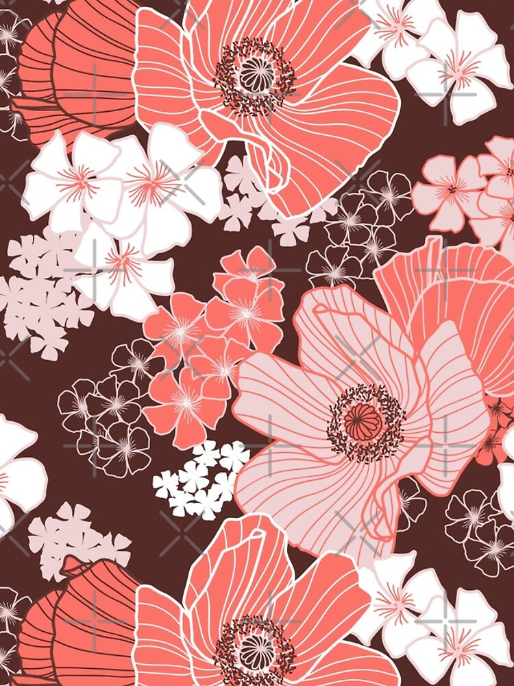 Coral Poppies by nadyanadya