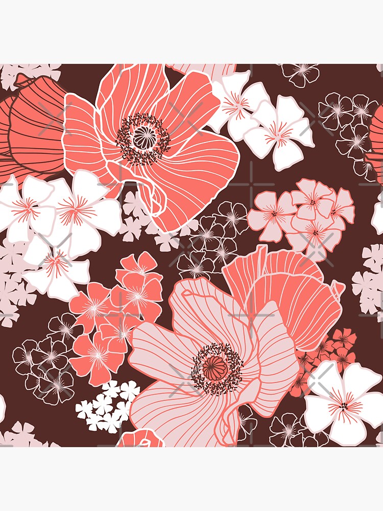 Coral Poppies by nadyanadya