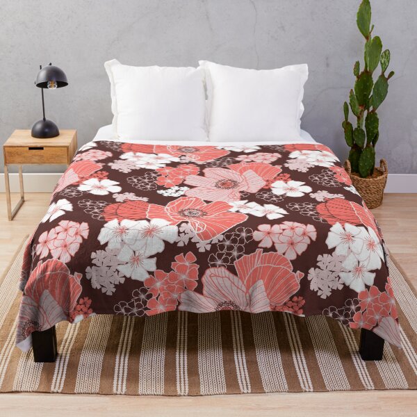 Item preview, Coral Poppies designed and sold by nadyanadya.