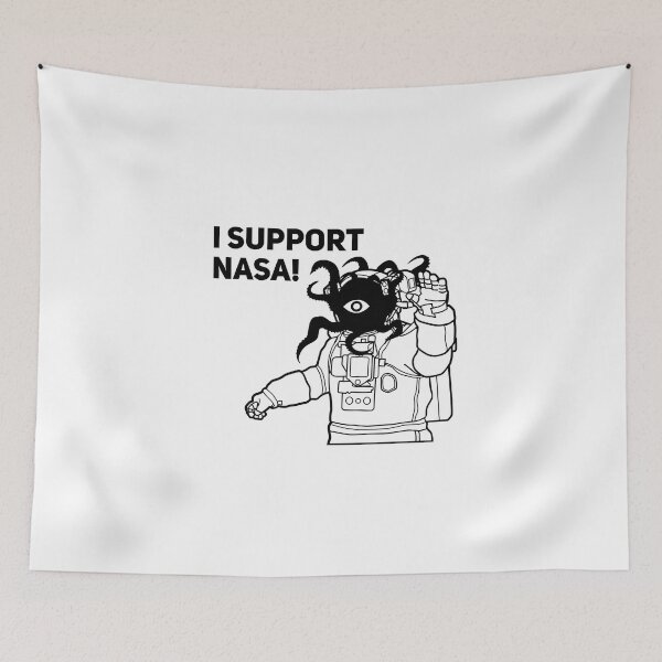 Item preview, I Support NASA Funny Space Travel Astronaut designed and sold by Joepseudo.