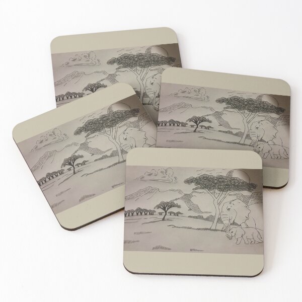 Item preview, African Elephant  designed and sold by Valina Moon Creations.