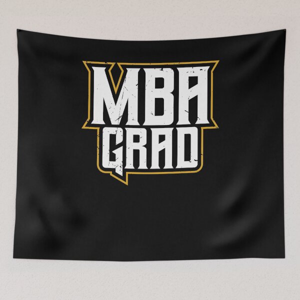 Item preview, MBA Grad (v1) designed and sold by BlueRockDesigns.