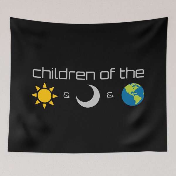 Item preview, Children of the sun & and the moon & the earth (black) designed and sold by AlexVR.
