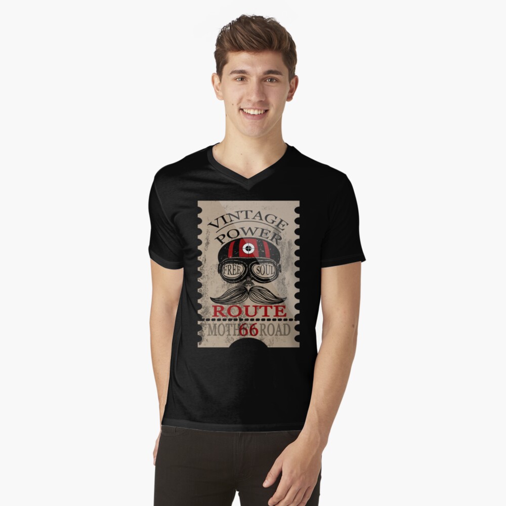 Item preview, V-Neck T-Shirt designed and sold by TIXLIFE.