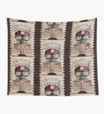 Vintage Power Free Soul Route 66 Mother Road Novelty Gifts. Wall Tapestry