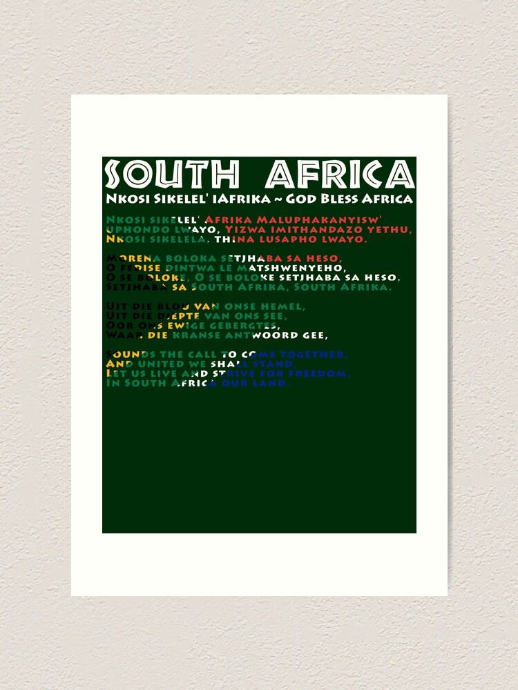 South Africa Flag & Anthem