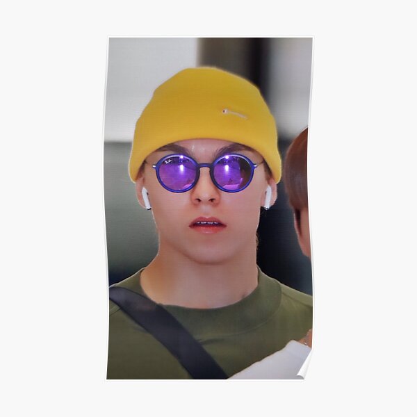 Vernon Seventeen Funny Glasses Poster